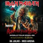 Bilhete Iron Maiden Balcão 2 - Lisboa - 6 Junho