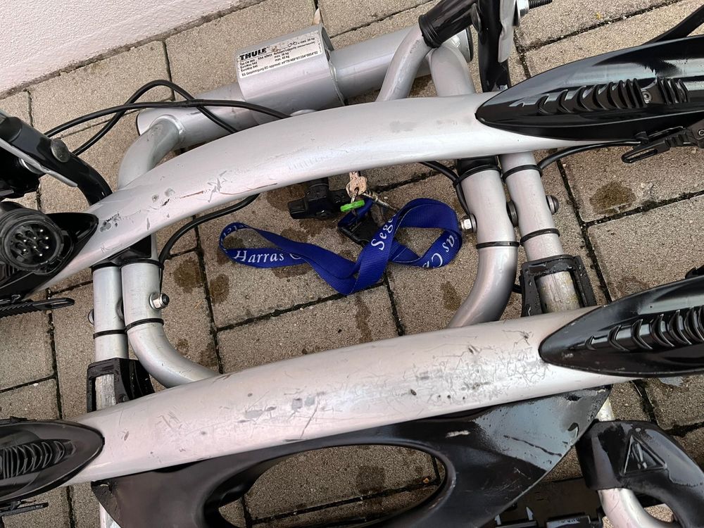 Thule EW 900 bagażnik platforma rowerowa na hak 2 rowery odchylany