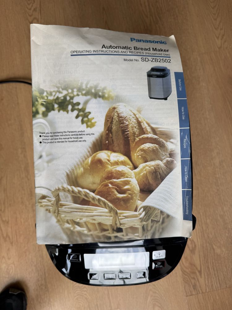 Máquina de fazer pão PANASONIC SD-ZB2502