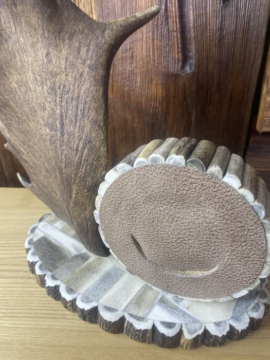 Zegar z poroża jeleń łoś poroże kozioł prezent