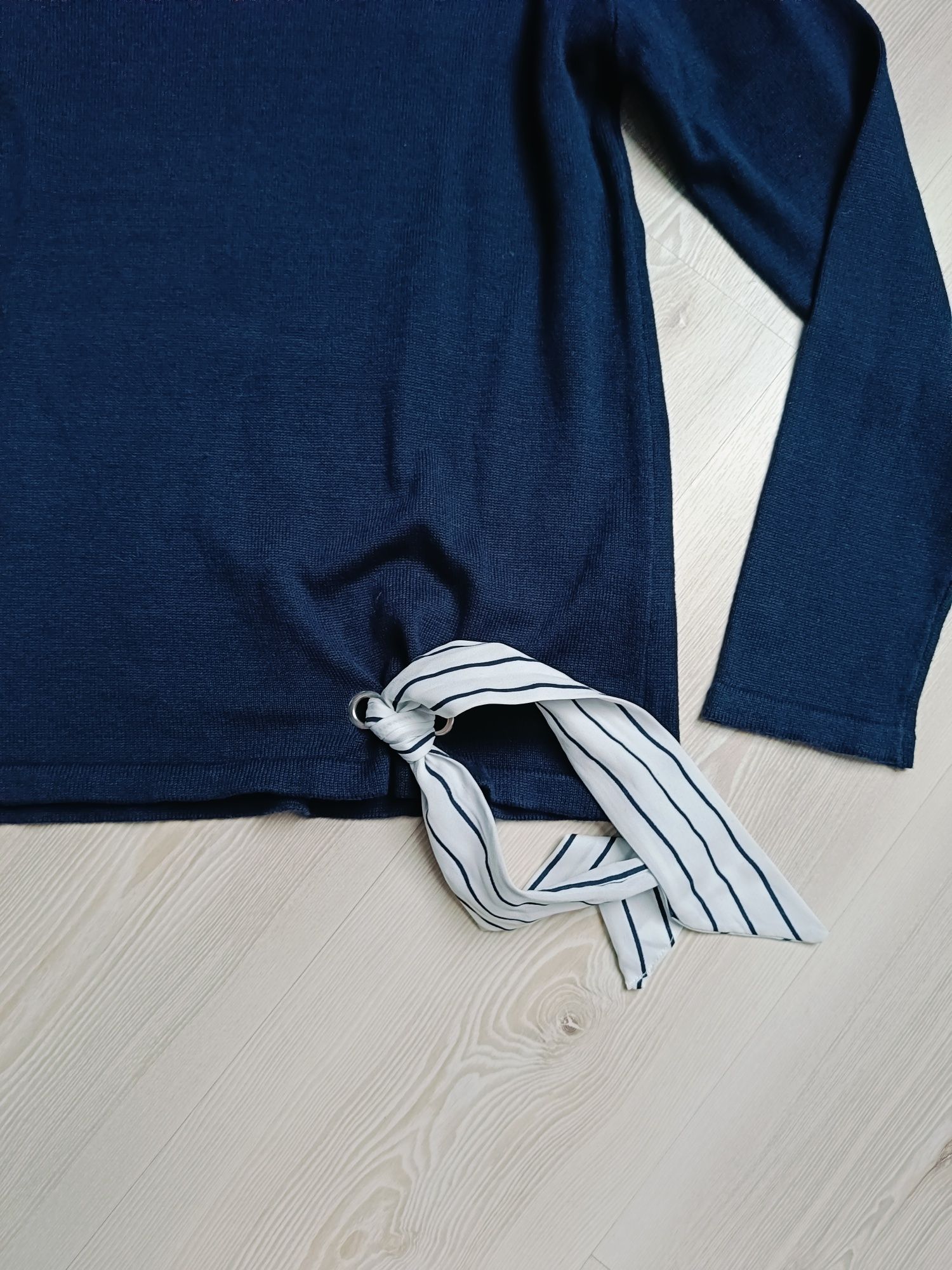 Nowy! Granatowy sweter