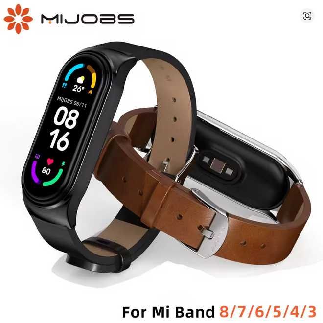 Ремінець для Xiaomi mi band 5 PU шкіра