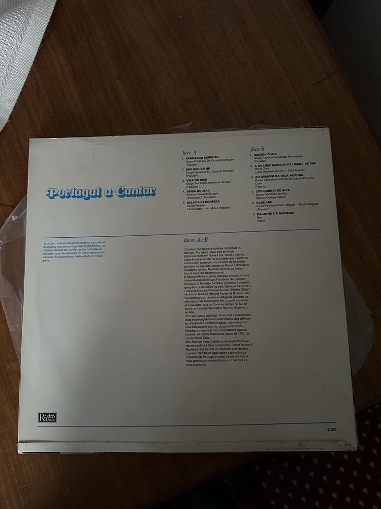Vinil Portugal a Cantar - Nº5