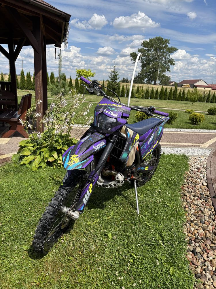 KTM xc 300 18r 36mth na tłoku