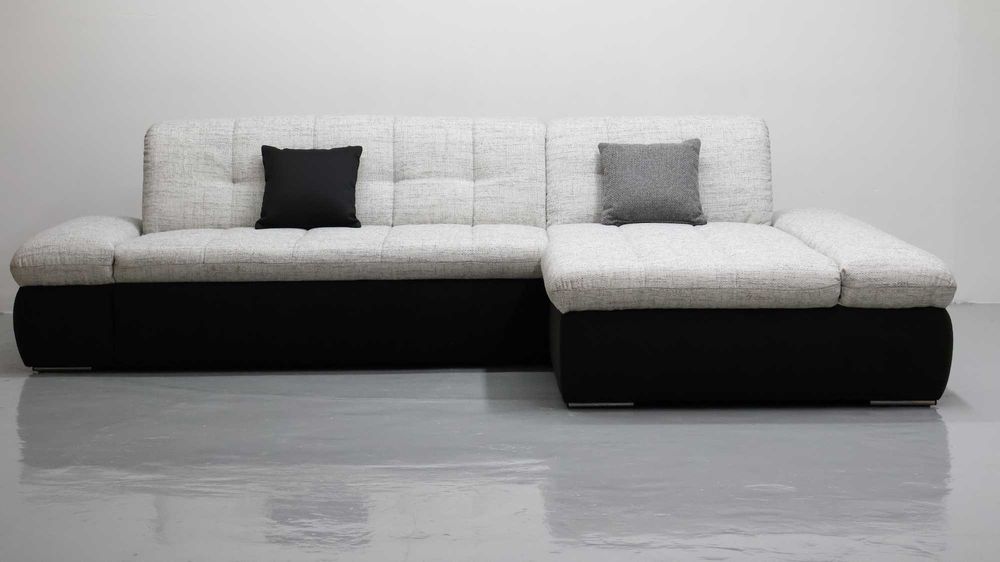 TMU Narożnik funkcjA spania tkania rozkładana rogówka salon sofA