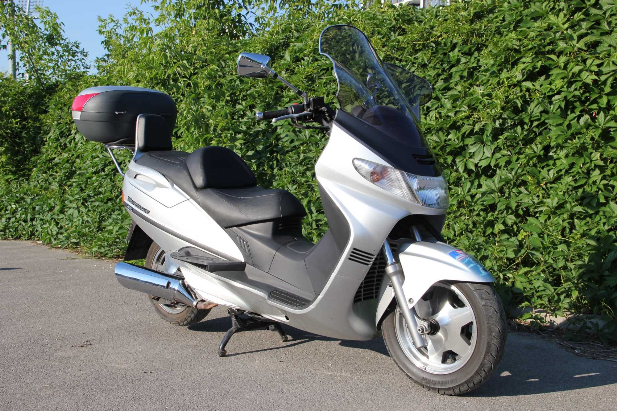 Suzuki Burgman400 / Stan Bdb / A2 / Kufer+ 2xKask