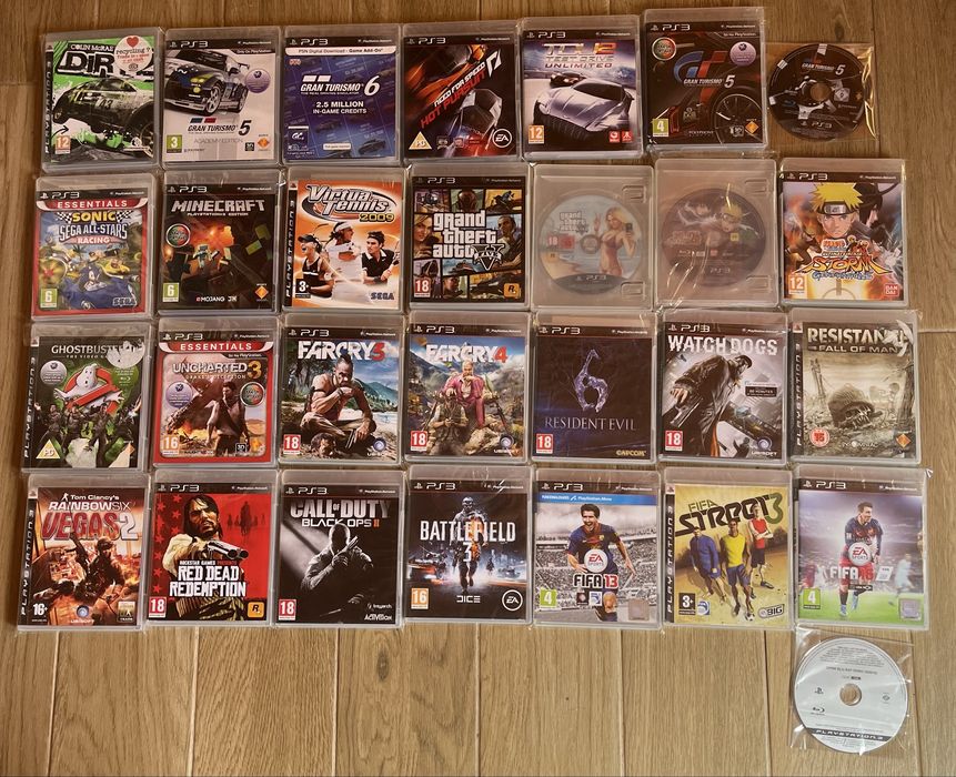 Lote de Jogos Ps3 tambem vendo sem seprado