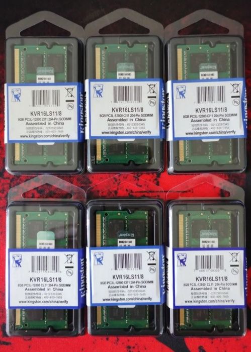 Pamięć RAM 1x 8GB Kingston DDR3L 1600MHz PC3-12800 SO-DIMM | KVR16LS11