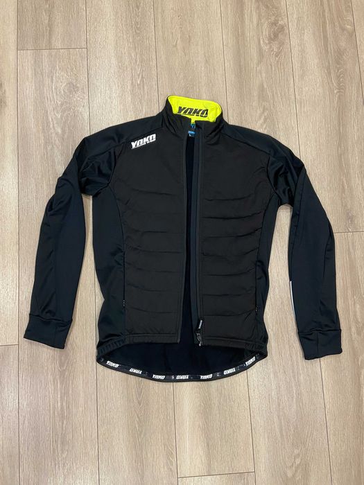 |L-М| Велокуртка на флисе с панелью виндстоппером Yoko Cycling Jacket