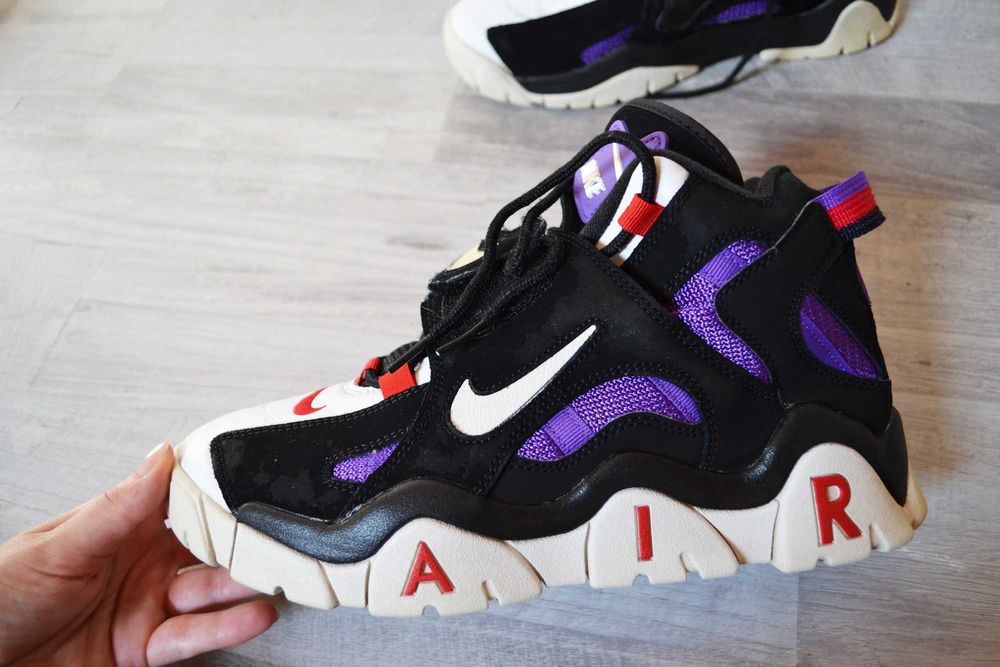 Nike Air Barrage MID QS buty męskie sportowe 43 fioletowe 27,5