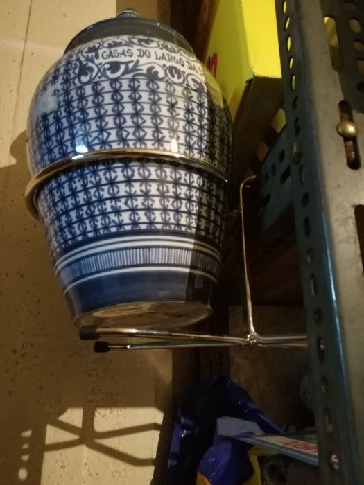 Vaso pintado ao mão