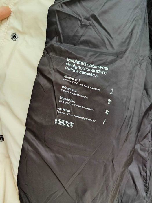 Водонепроникний чоловічий жилет Thermal Rains Boxy Puffer Vest , XS-M