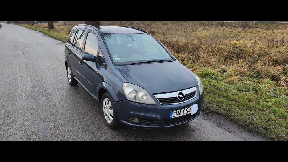 Opel Zafira B  1.8 ben/gaz (czytaj opis)