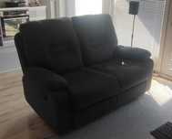 Dwuosobowa sofa Beliani BERGEN II z funkcją RELAX jak NOWA