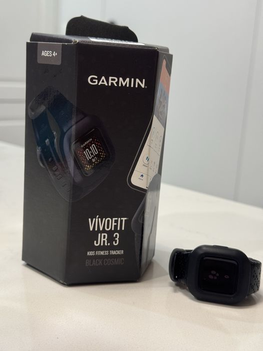 Garmin Vivofit jr 3 czarny nowy