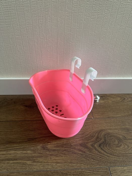 Детский двухколесный велосипед Profi Princess 16" розовый с корзинкой