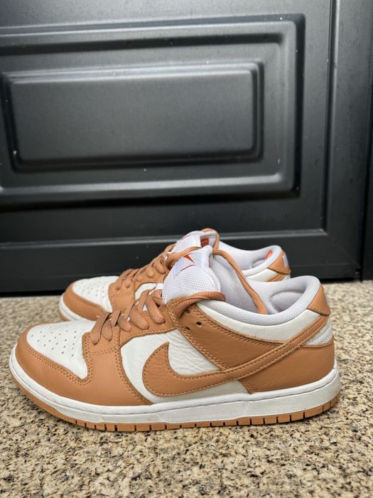 Nike Dunk Low Light Cognac 42