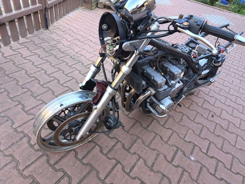 Części kawasaki zephyr 550 750 silnik wydech lagi wiązka moduł zacisk