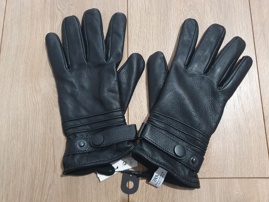 Rękawiczki skórzane Zara M idealne na prezent