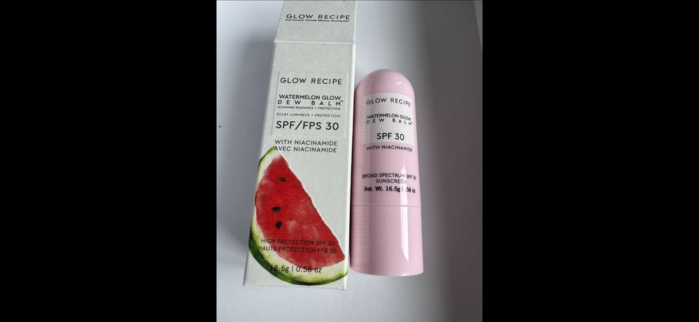 Glow Recipe Watermelon Glow Niacinamide Dew Balm Sunscreen Stick