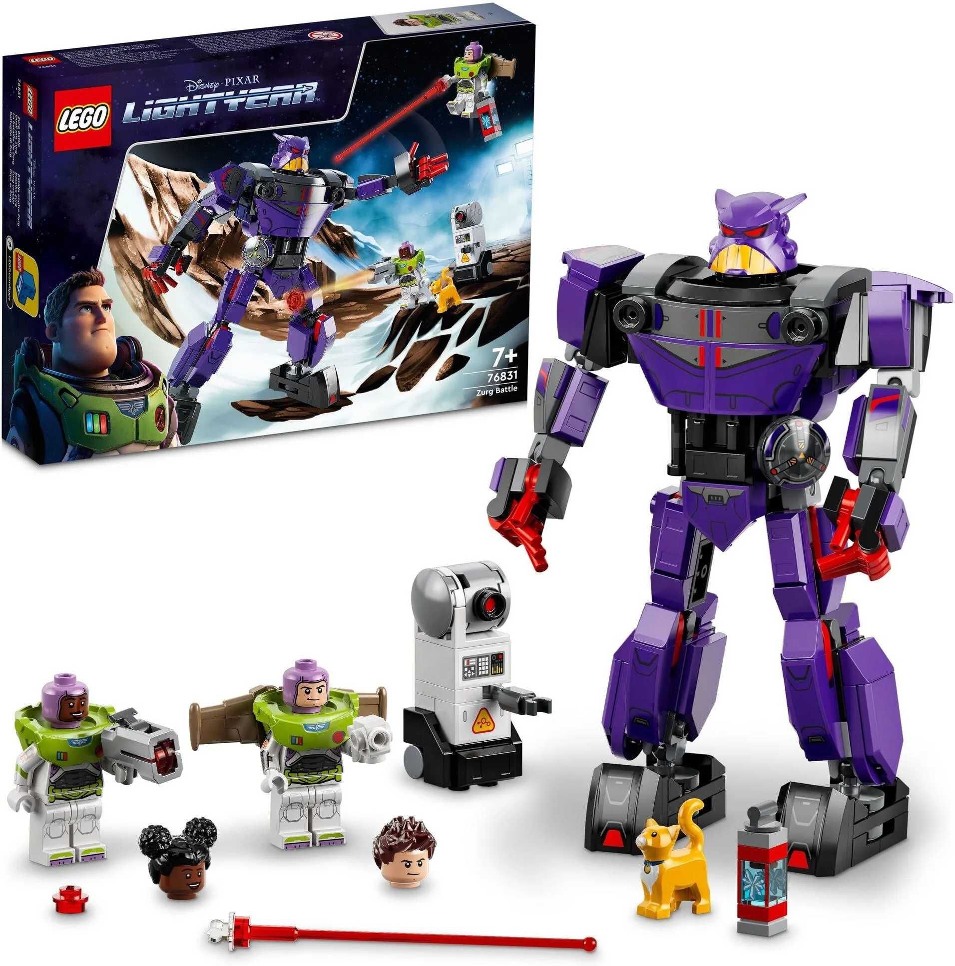 LEGO 76831 Disney BUZZ ASTRAL Starcie z Zurgiem - Lightyear - 261 el.