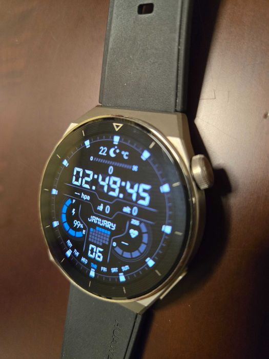 Huawey GT3 Pro (com ECG, arterial stiffness, e SPO2)