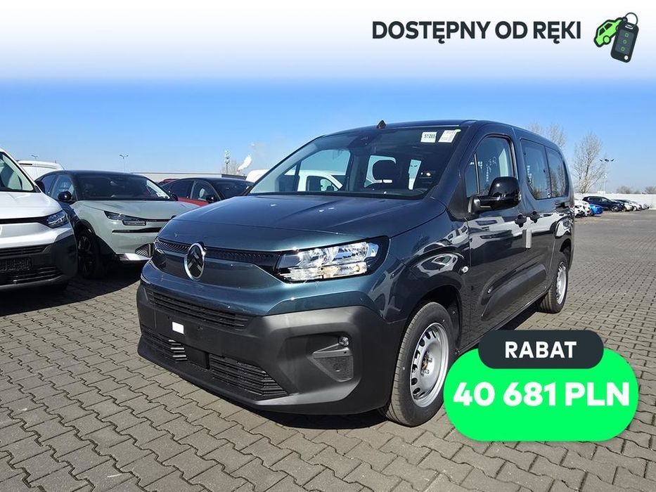 Citroën Berlingo Van  1.5 BlueHDi XL (brygadówka) - Od ręki !