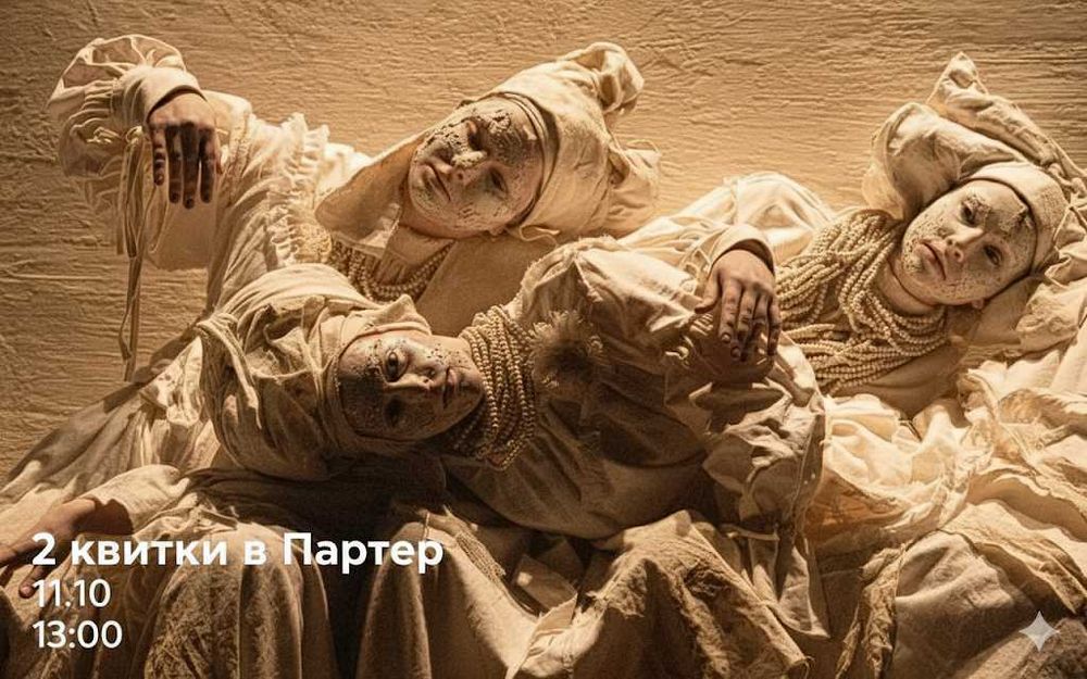 11.10, Конотопська Відьма, театр Франка, 2 квитки в партер