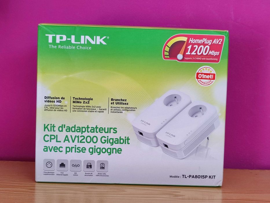 Kit TP-Link AV1200 Gigabit - 2 Adaptadores