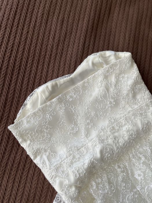 Біла сукня на випускний вечір. Платье плаття