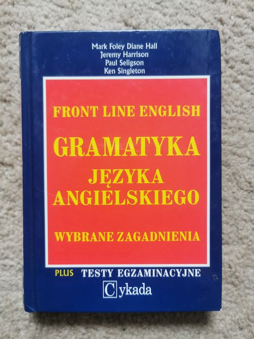 Książka gramatyka język angielski