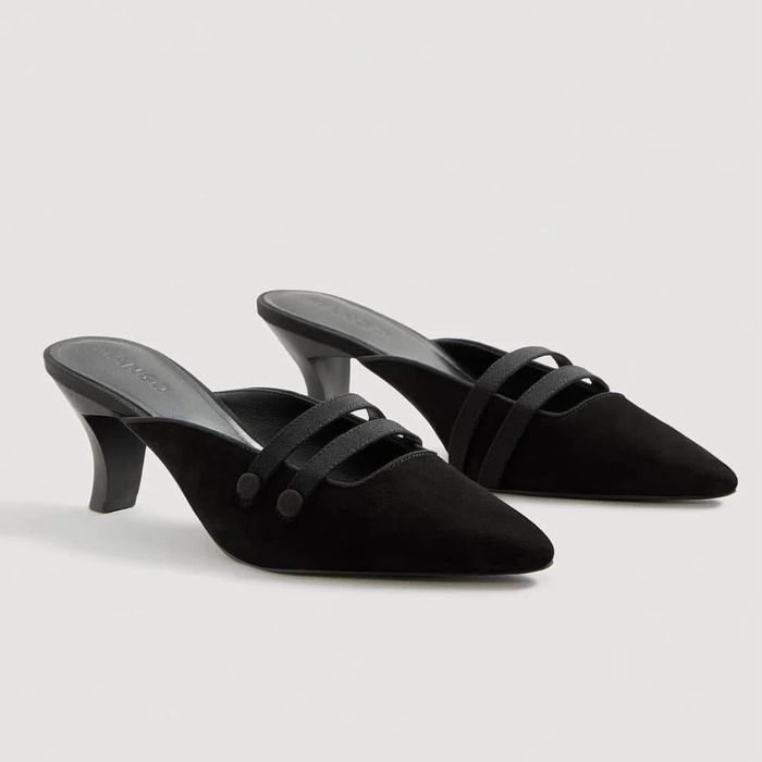 Замшеві мюлі Mango