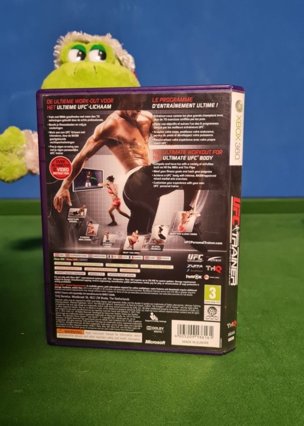 UFC Trainer the ultimate fitness system Xbox 360 kinect