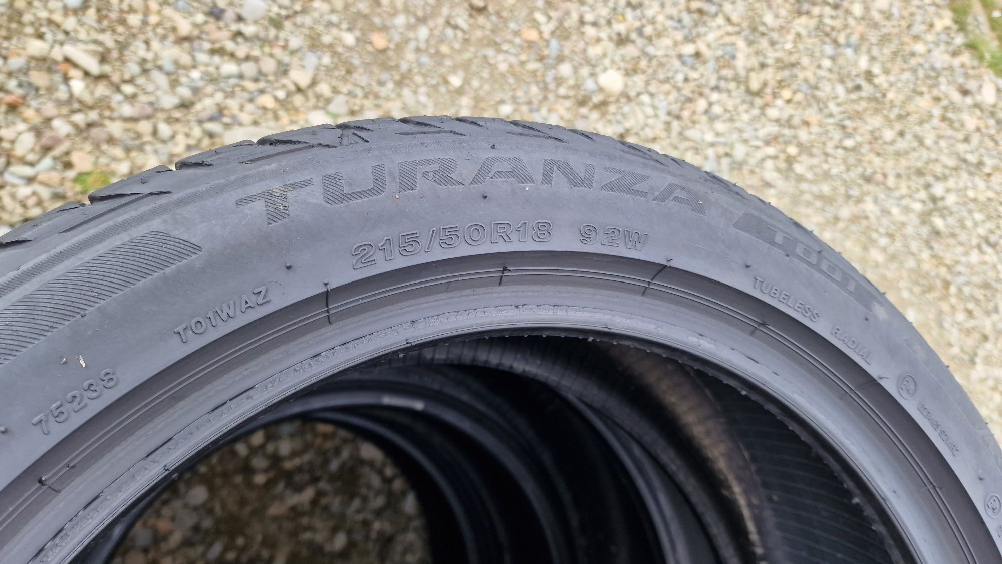 Opony 215/50R18 letnie. Bridgestone 2019 rok. Cena 4szt WYSYŁAMY!