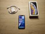 iPhone XS Silver 64GB nowa bateria + oryginalna ładowarka