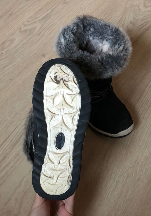 Зимние ботинки на меху Mols для девочки 27-28 размер
