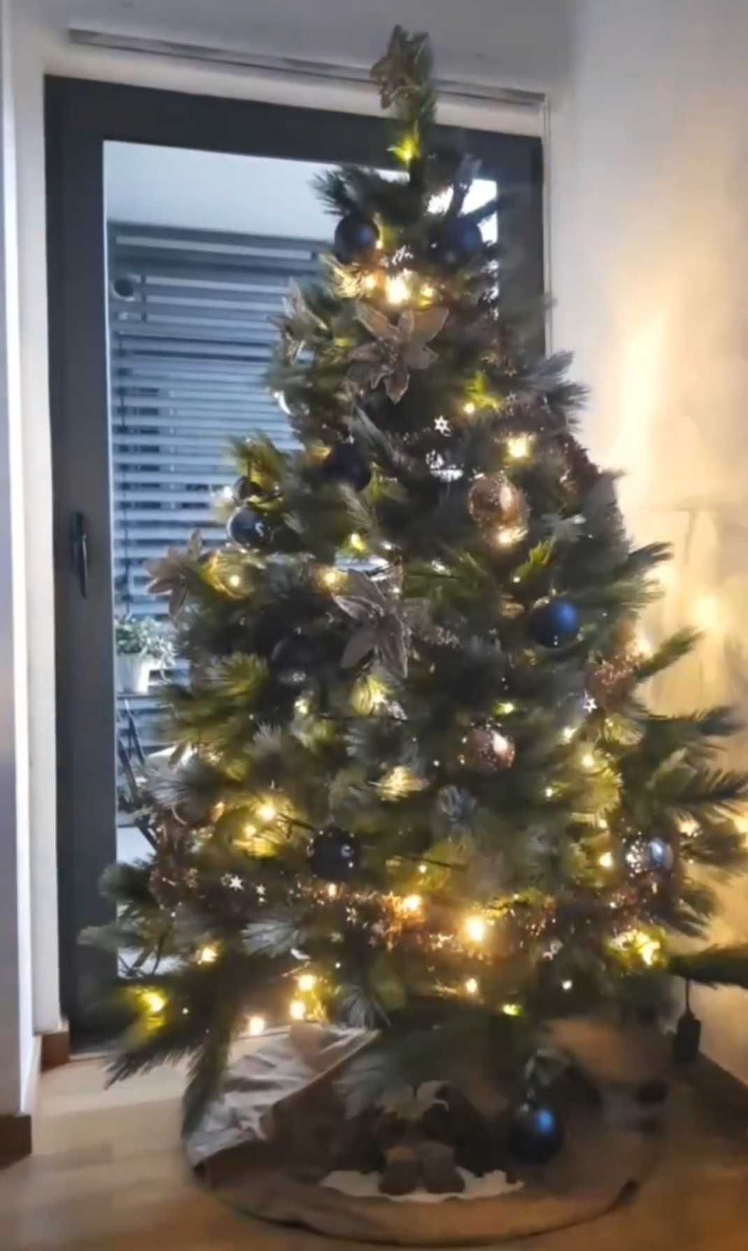 Árvore de Natal como nova