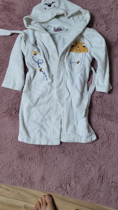 Szlafrok dziecięcy 5/6lat Kubuś Puchatek 29zł