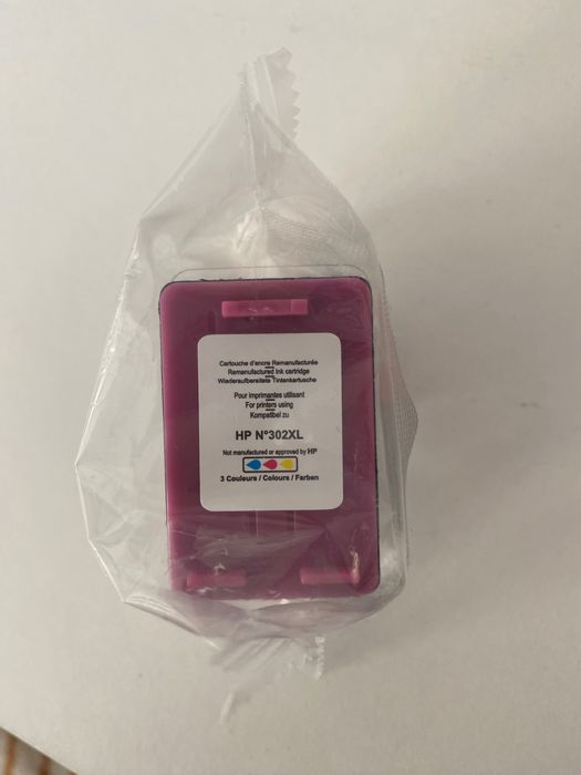 Tinteiro HP 302 XL Novo (Cores)