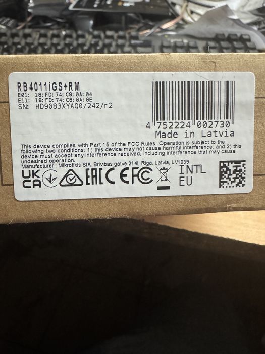 Rb4011iGs+RM pelen zestaw 100% sprawny