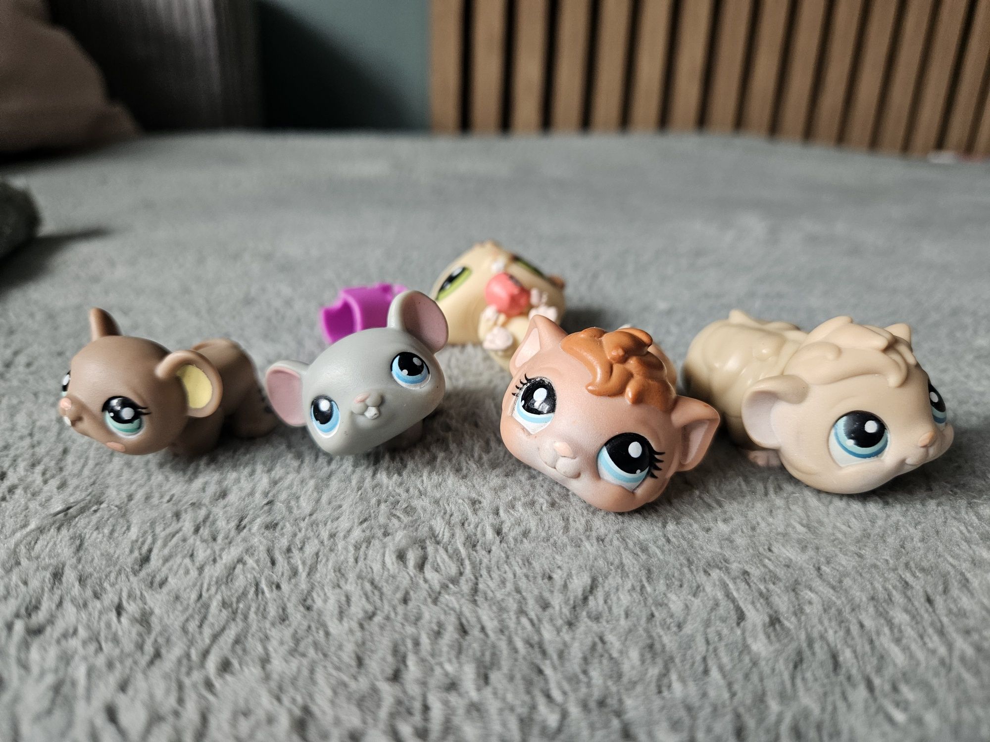 Figurki chomiki myszka swinka morska lps littlest pet shop hasbro
