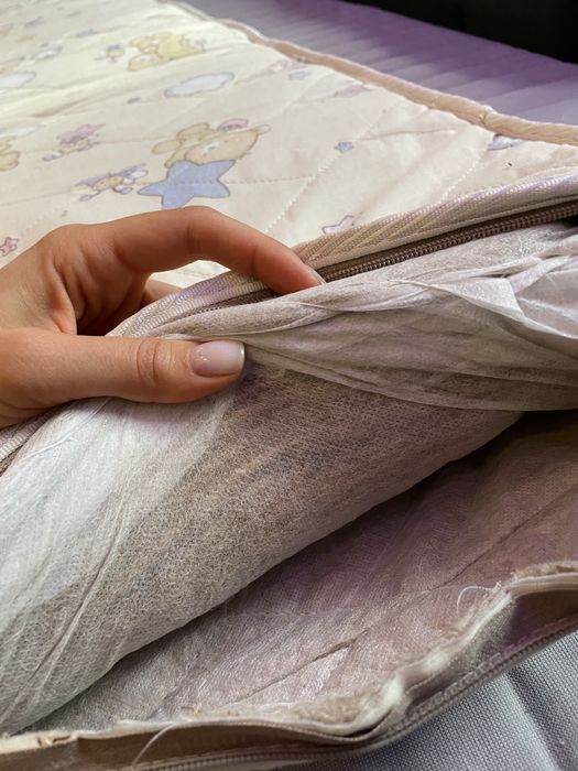 Dziecięcy Materac lniany len. 180 x 80 x 5 cm