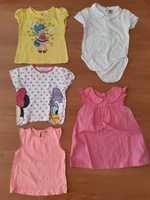 Roupas de bebé menina de 6 a 12 meses (11 peças)