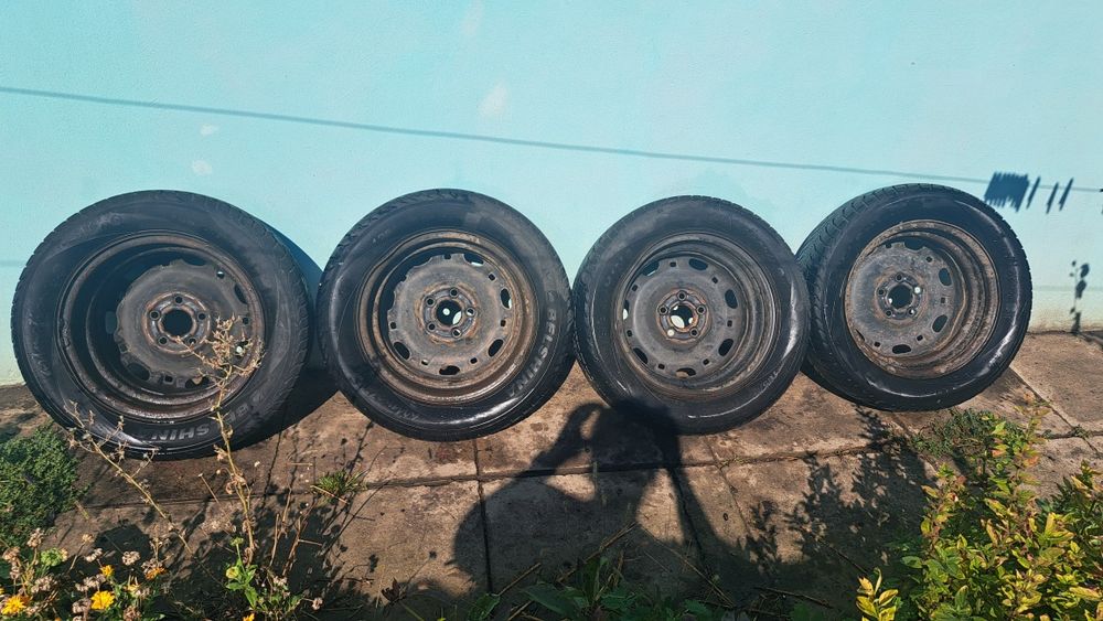 Продам резину на дисках R14  5/100