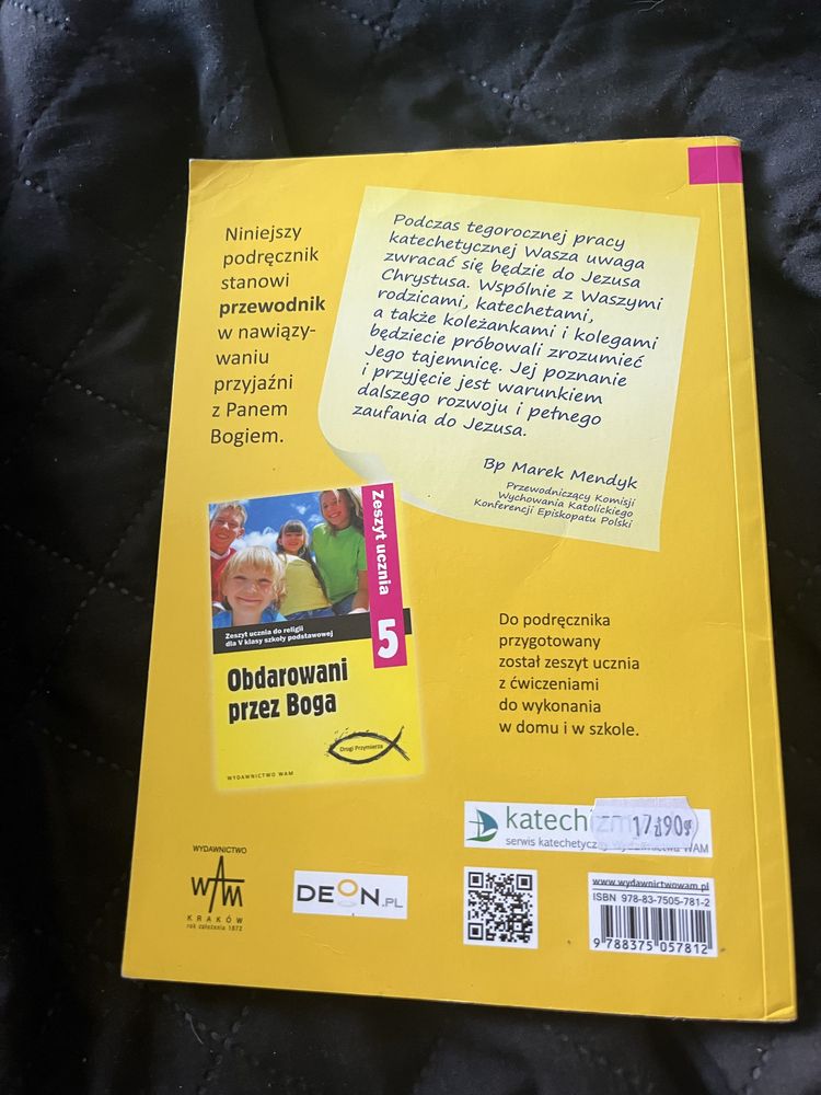 Podręcznik do religii klasa 5