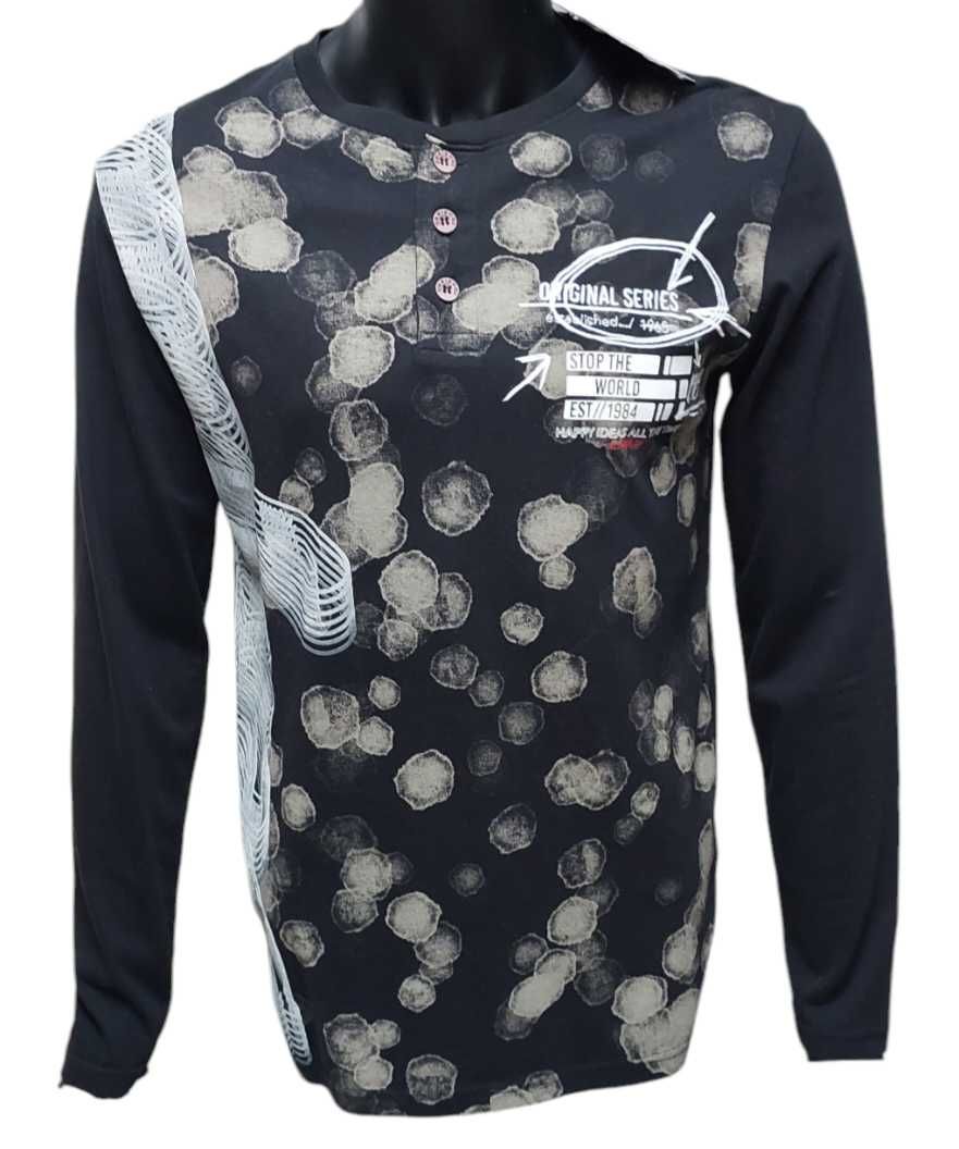 Bawełniana czarna bluza męska DESIGUAL, R. S