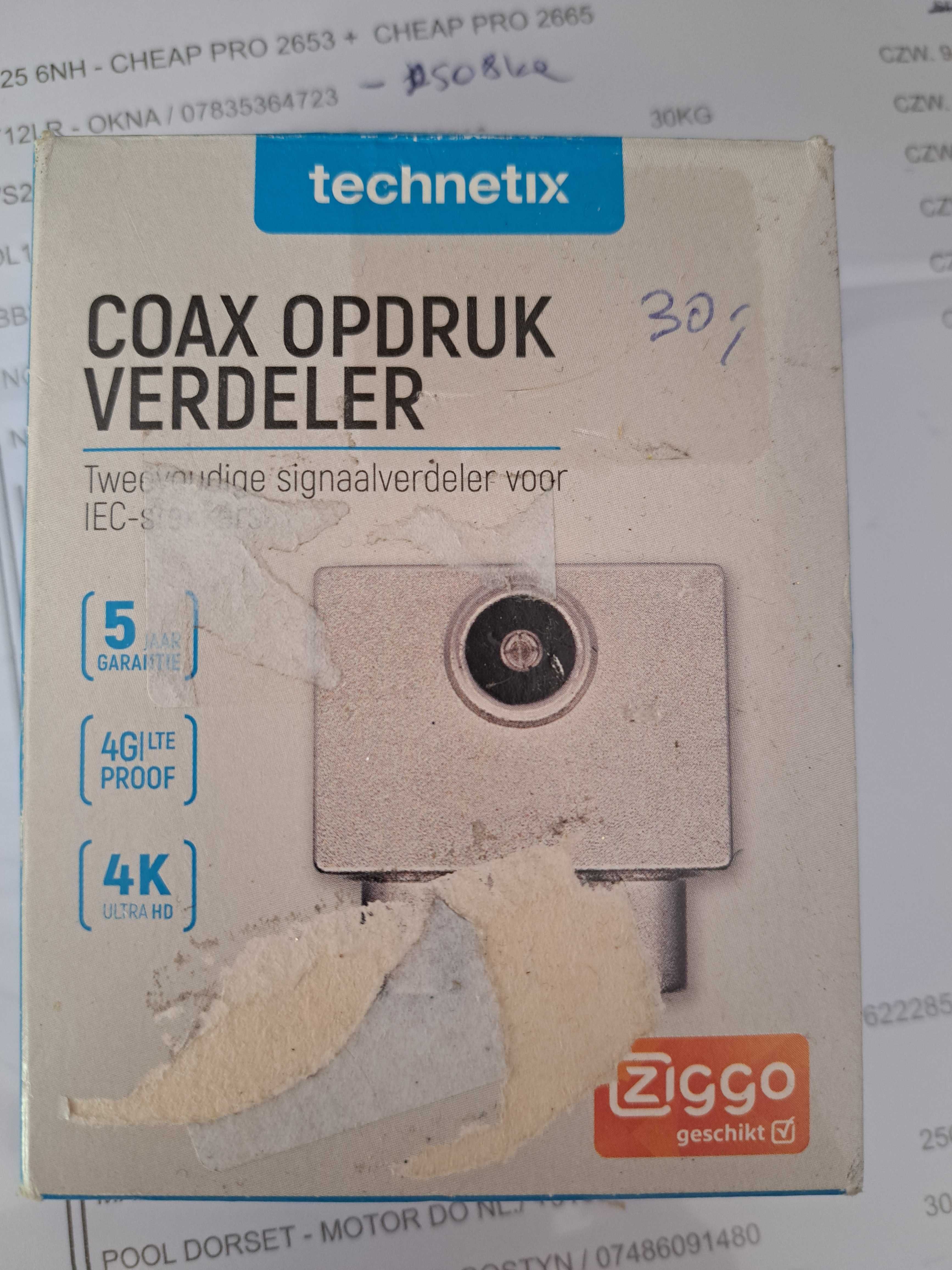 Rozdzielacz TV PTSX-02-S [kompatybilny z ZIGGO]