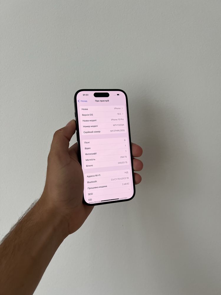 Iphone 15 Pro 256 GB Neverlock