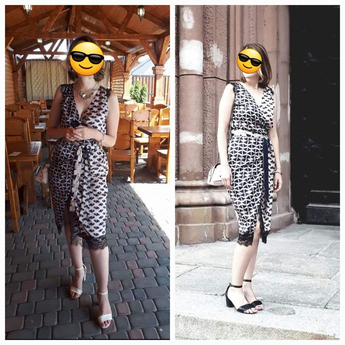 Літня сукня на запах