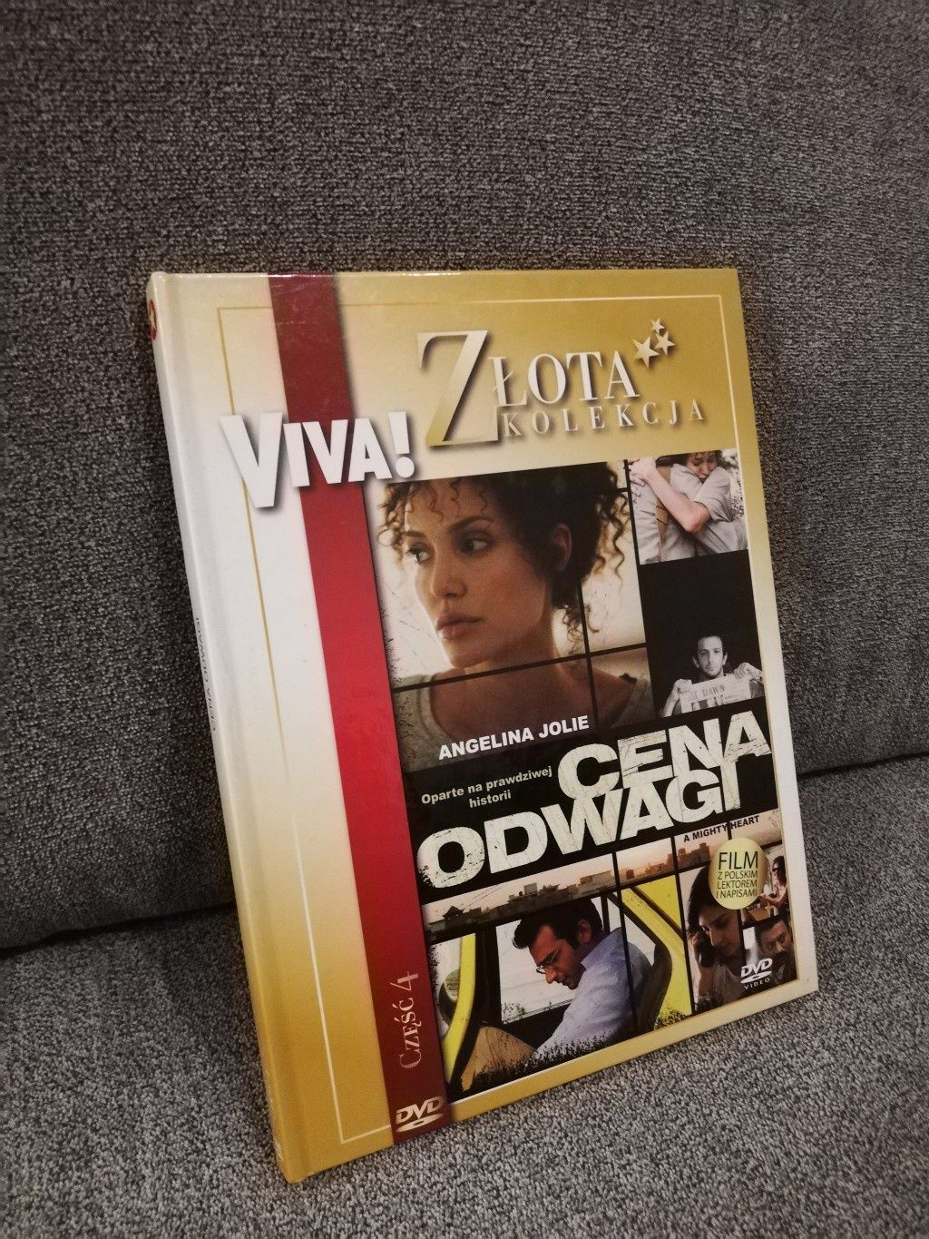 Cena odwagi DVD książka z filmem ZŁOTA KOLEKCJA część 4